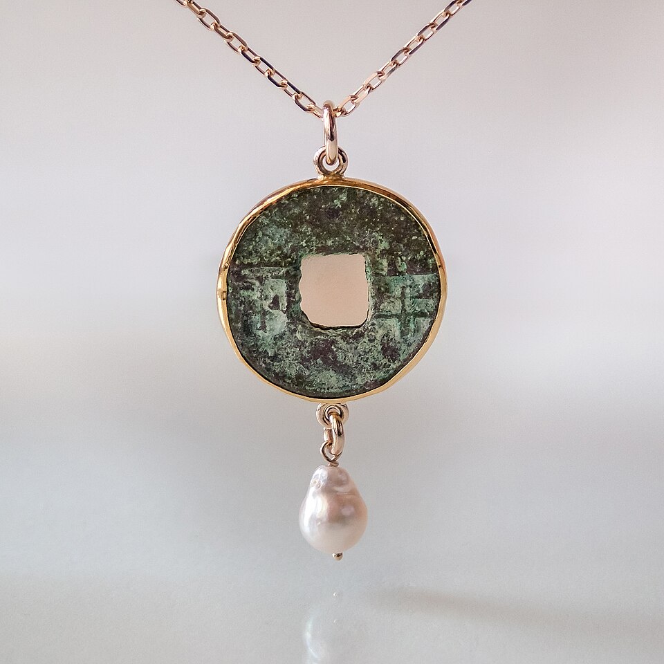 Classic Initial Pendant 7